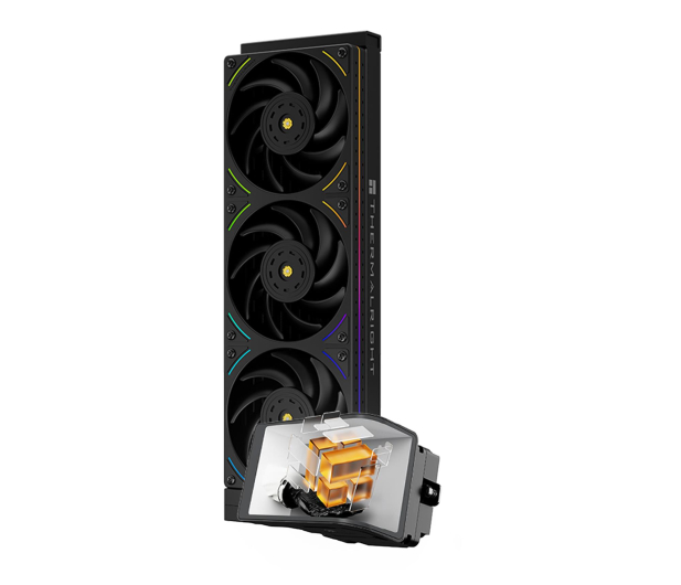 Thermalright Wonder Vision 360 UB Argb Black 3x120mm - 1483704 - zdjęcie